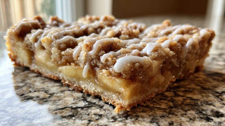 Glazed Apple Pie Bars