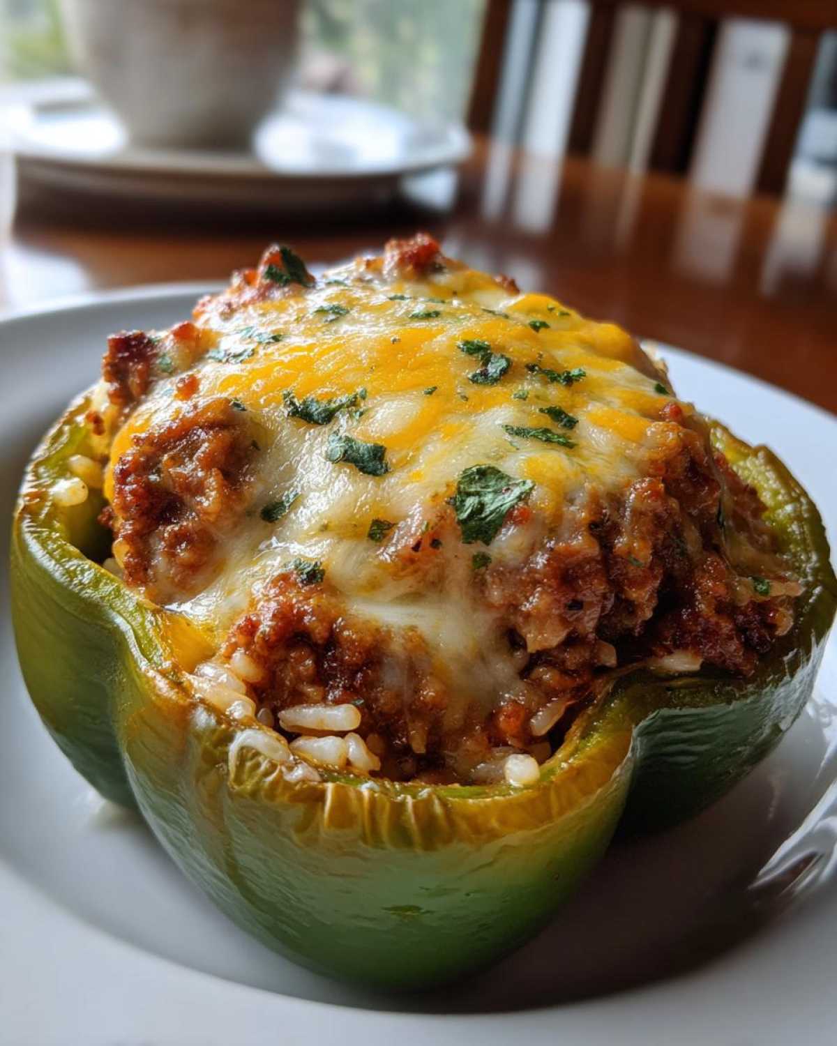 Ground Turkey Stuffed Peppers - detail 1