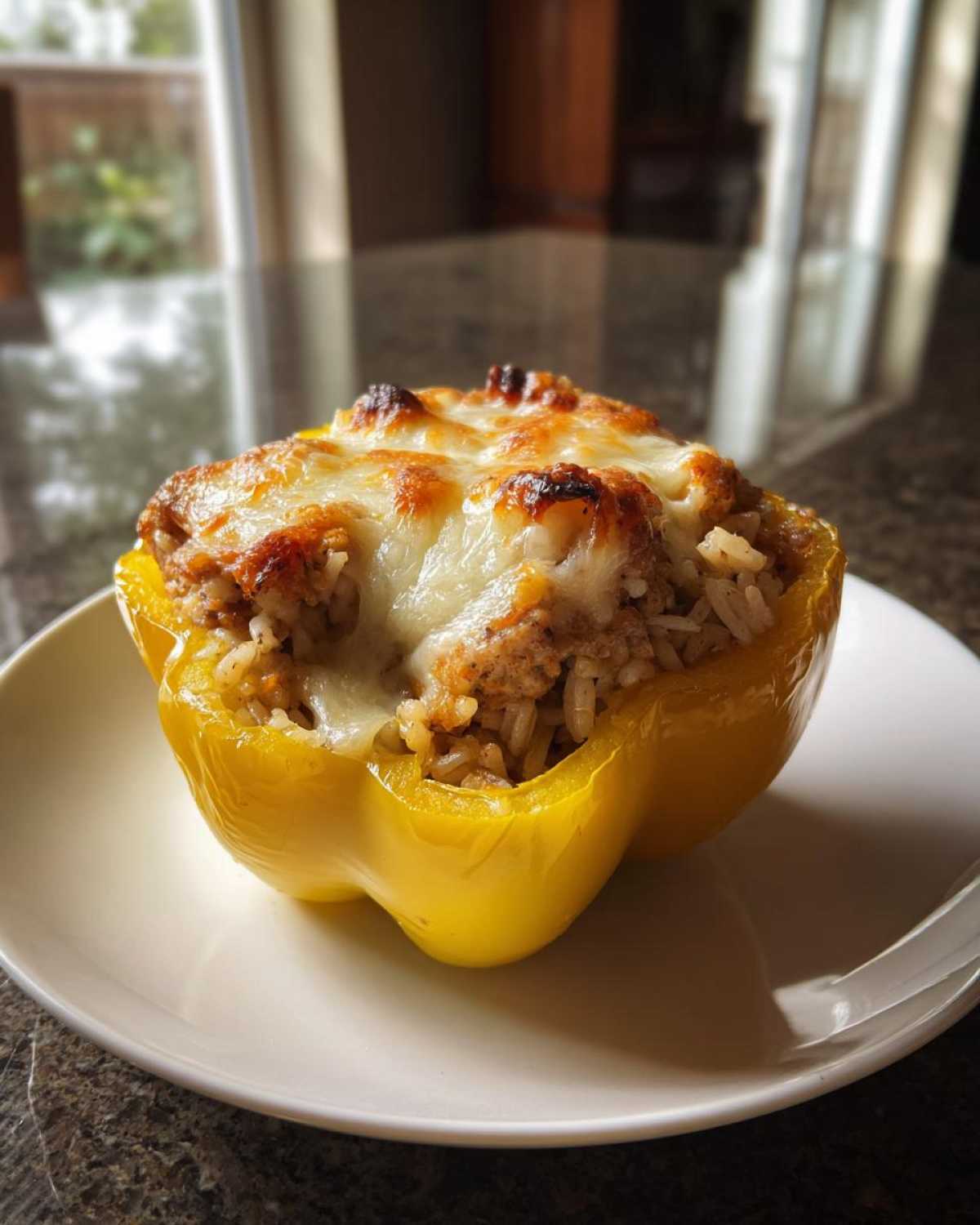 Ground Turkey Stuffed Peppers - detail 2