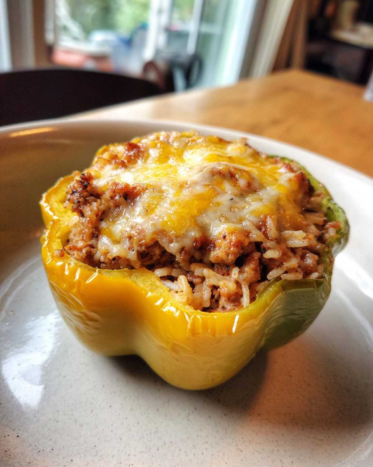 Ground Turkey Stuffed Peppers - detail 3