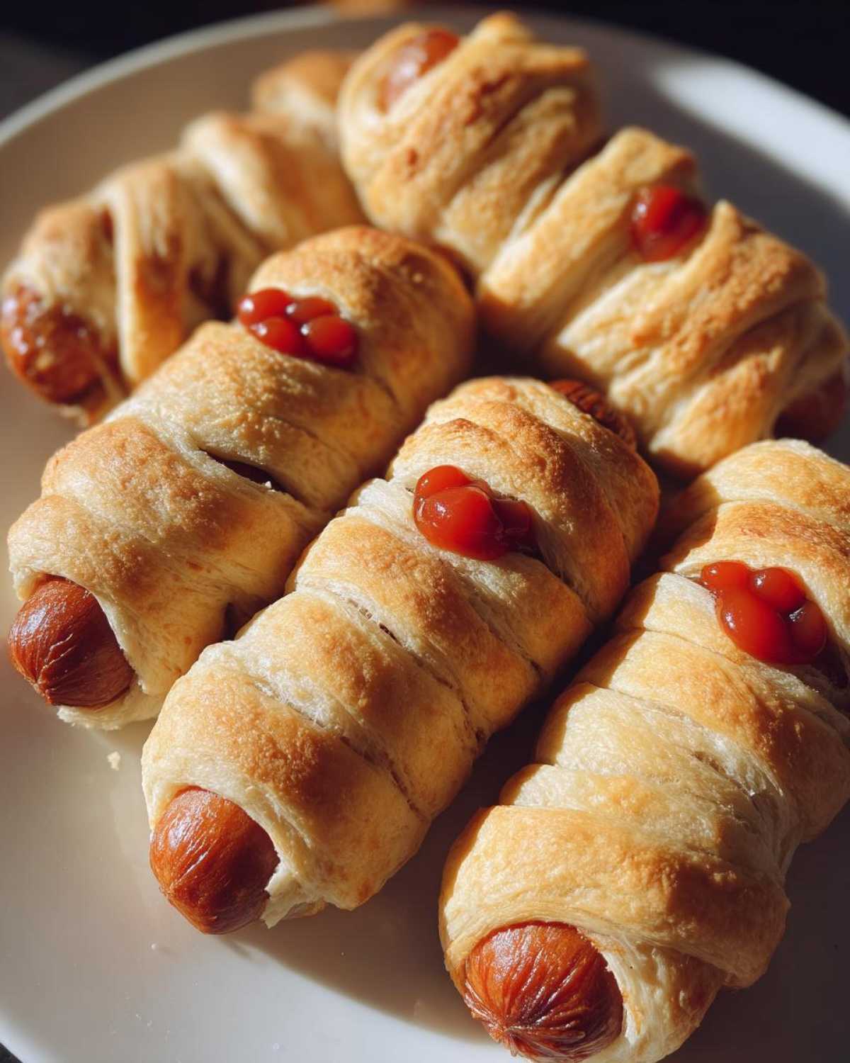 Halloween Mummy Hot Dogs - detail 1