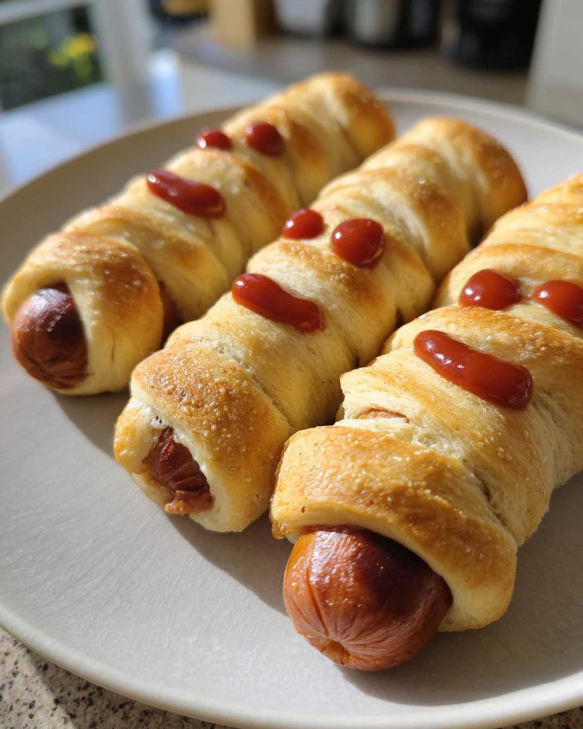 Halloween Mummy Hot Dogs - detail 4
