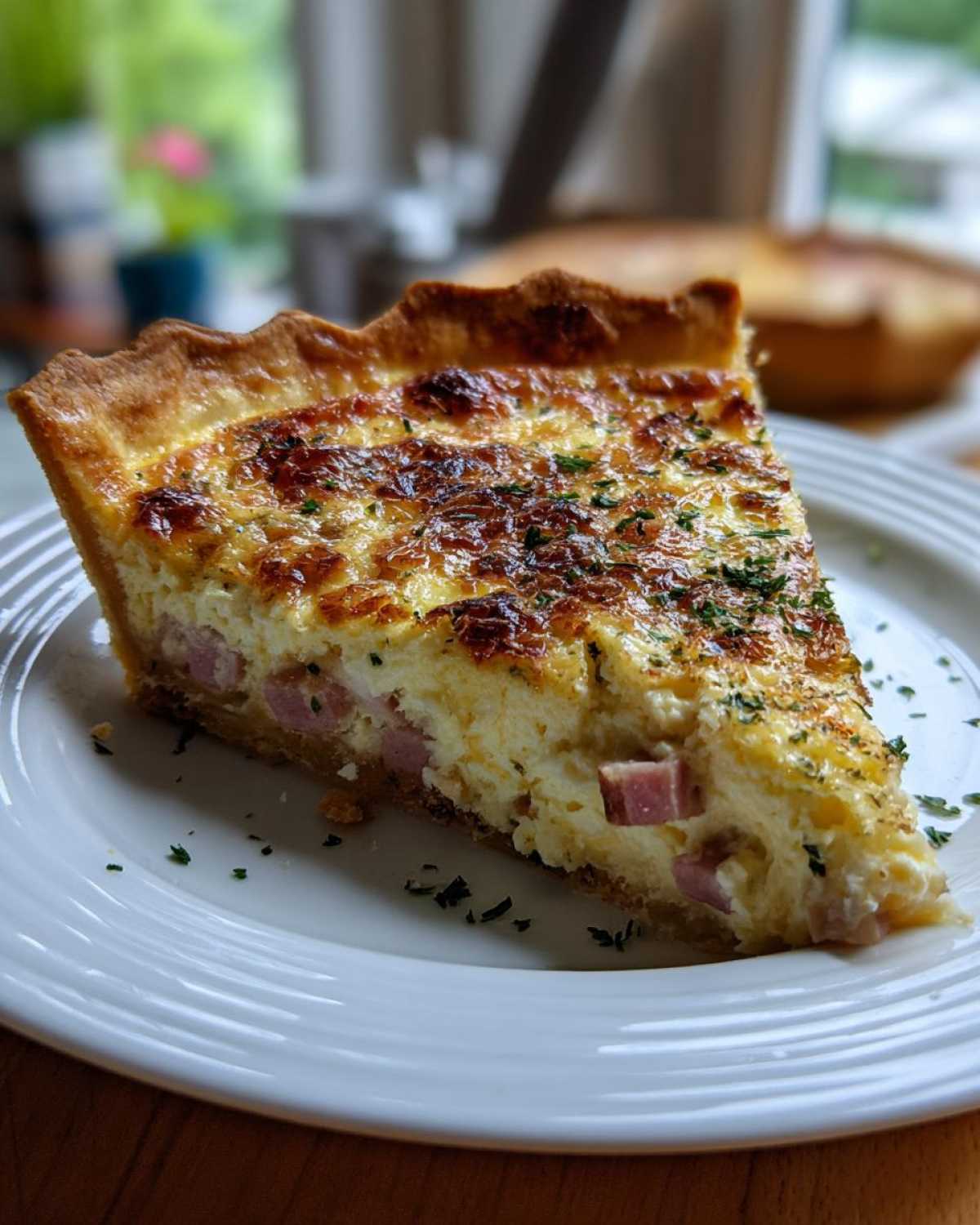 Ham & Cheese Quiche - detail 1