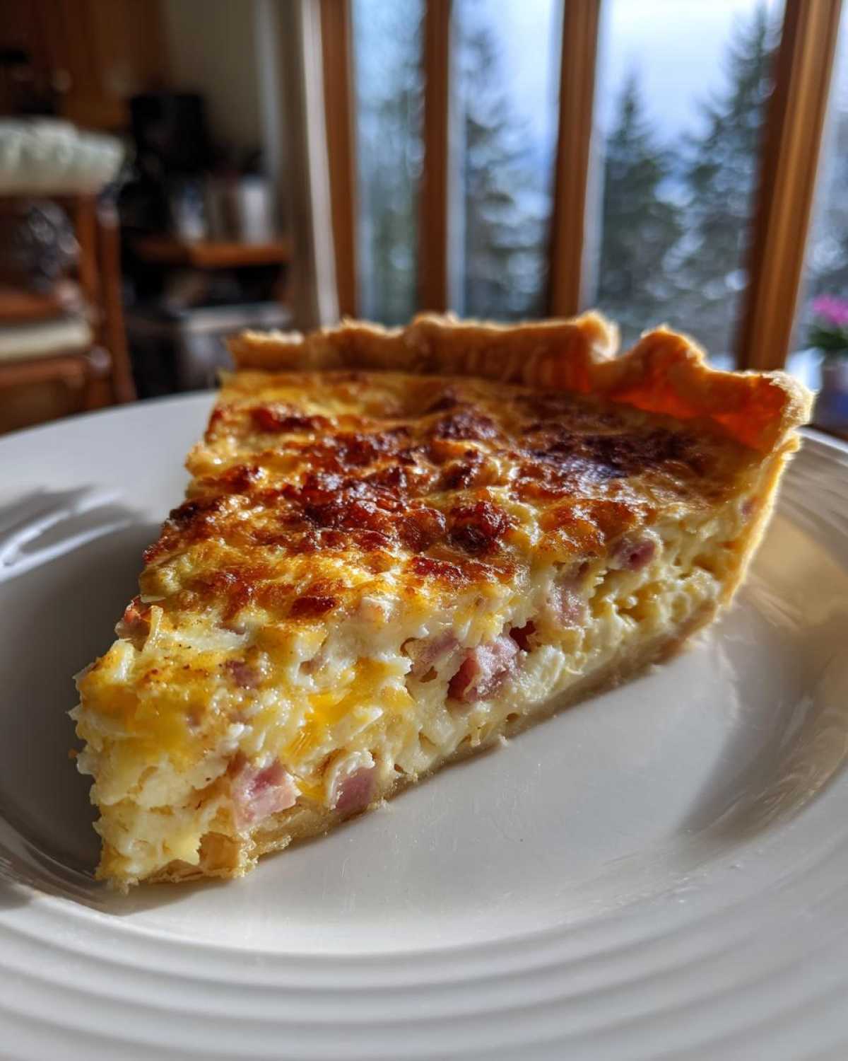 Ham & Cheese Quiche - detail 2