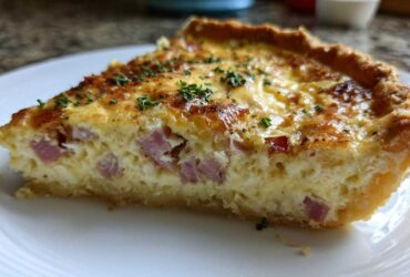 Ham & Cheese Quiche