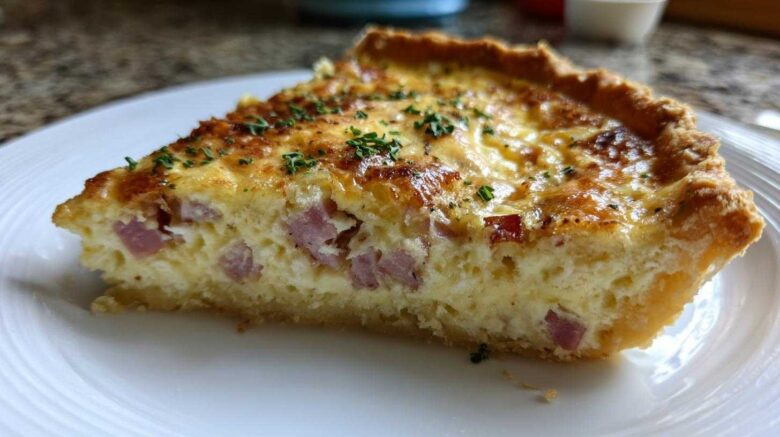 Ham & Cheese Quiche