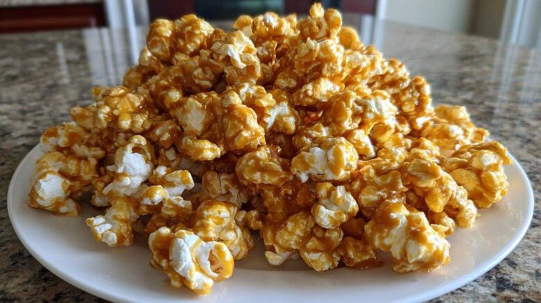 Homemade Caramel Corn