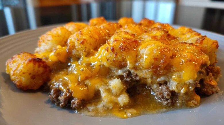 Loaded Tater Tot Casserole