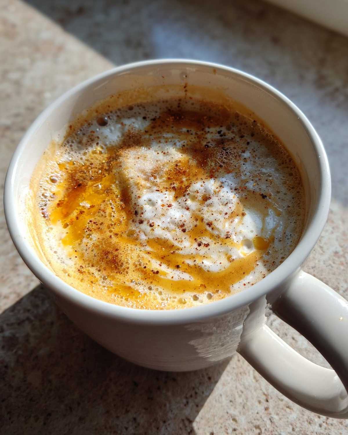 Maple Chai Latte - detail 1