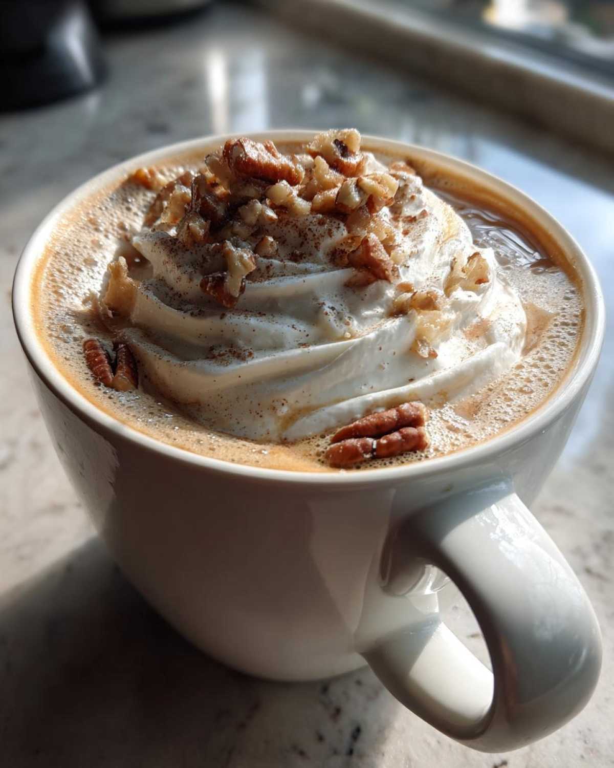 Maple Pecan Latte - detail 2