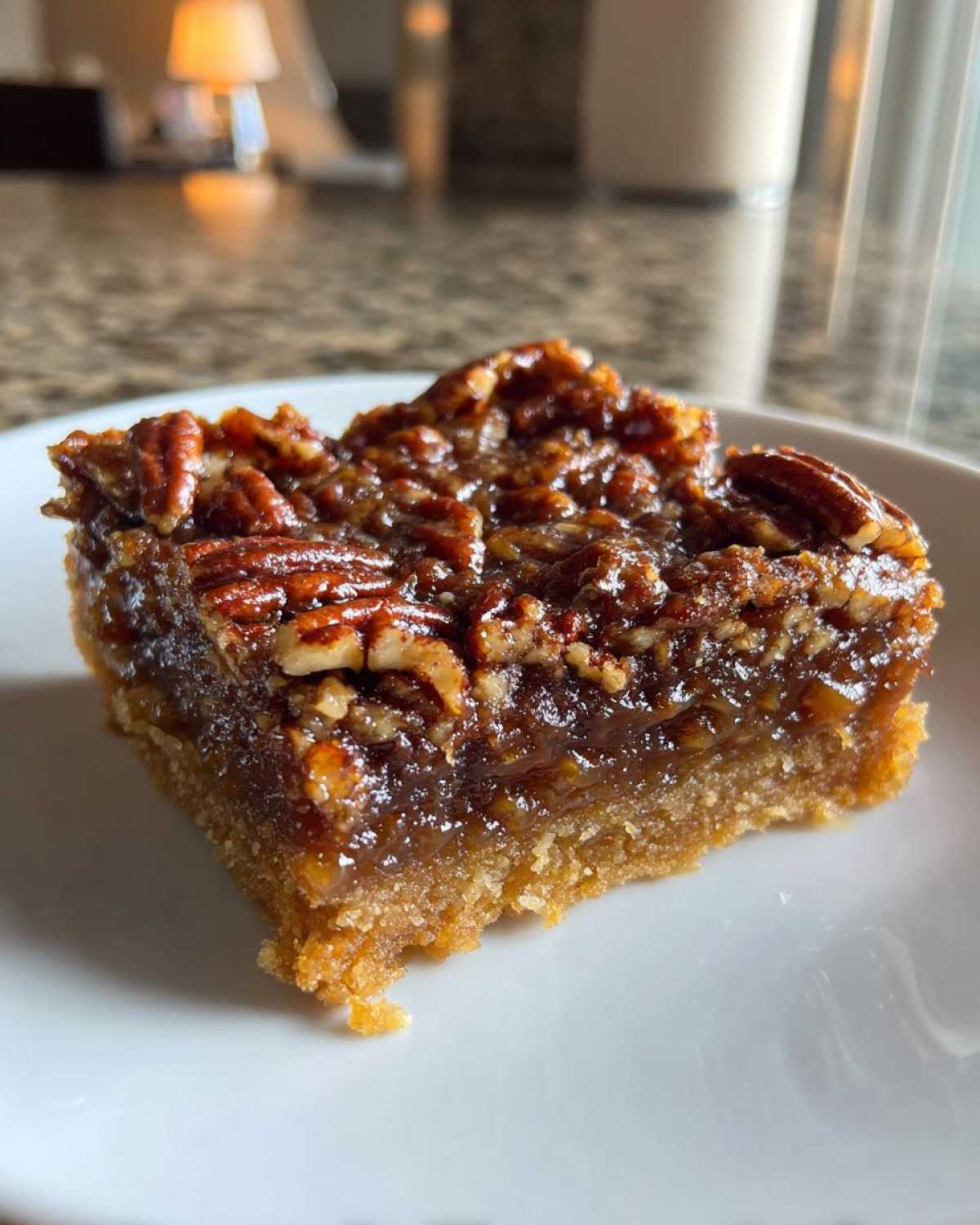 Maple Pecan Pie Bars - detail 1
