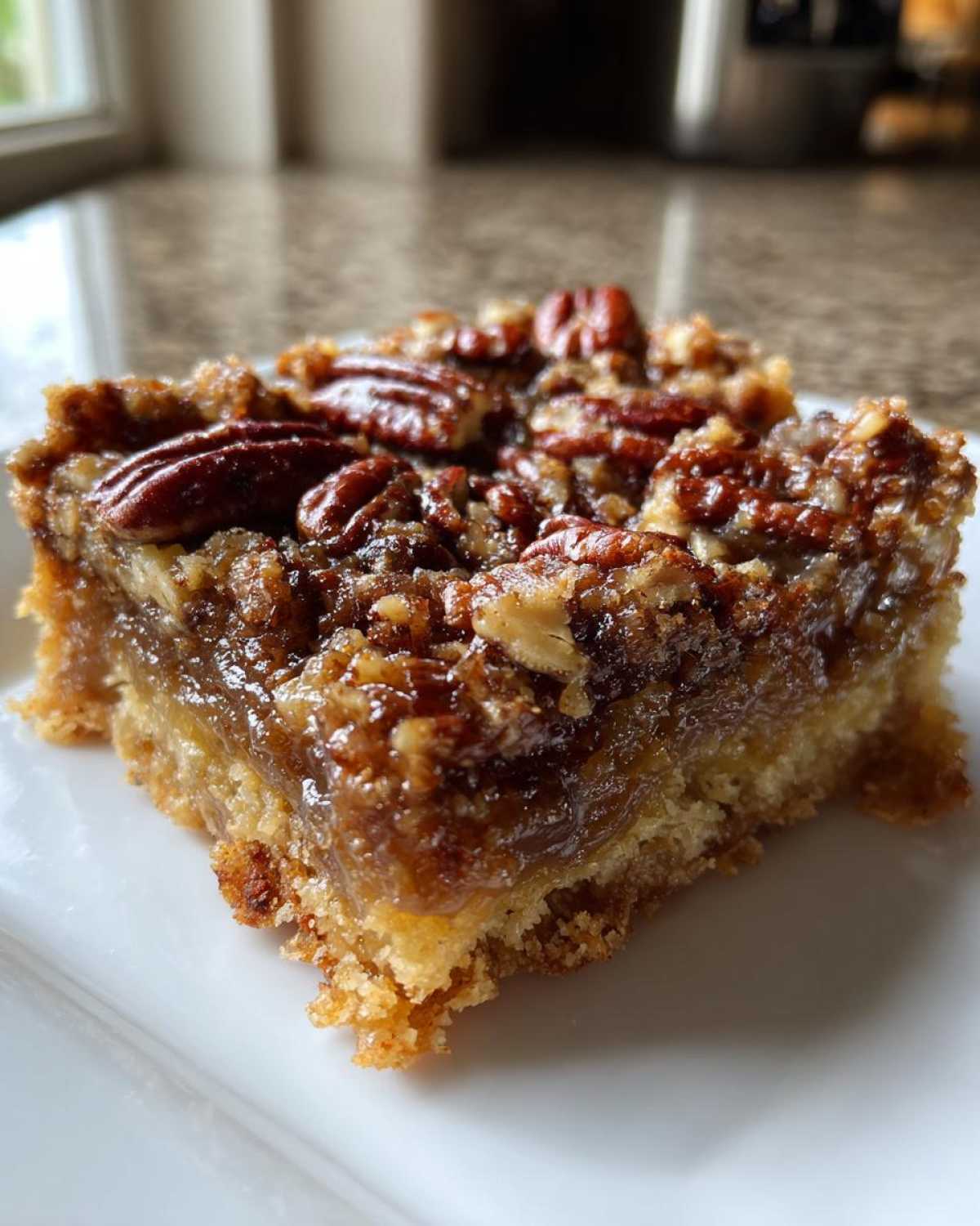 Maple Pecan Pie Bars - detail 3