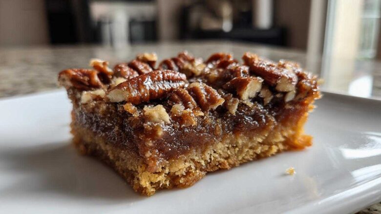Maple Pecan Pie Bars