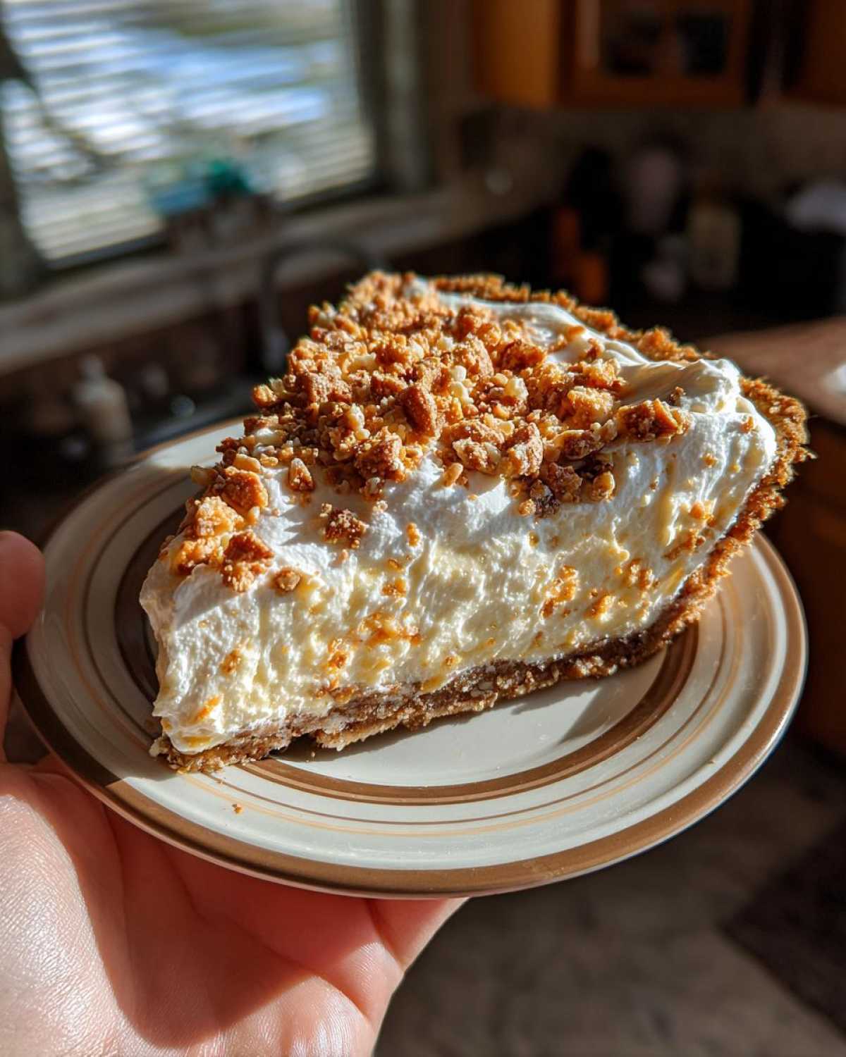 No-Bake Butterfinger Pie - detail 1