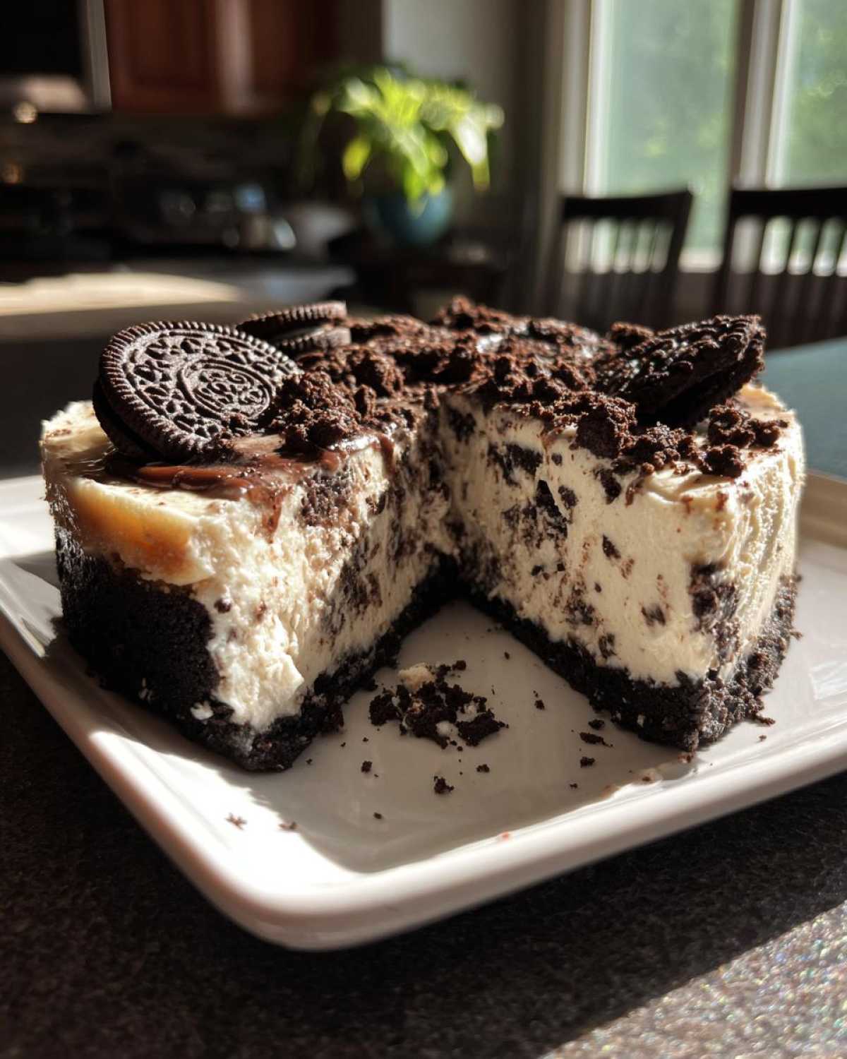 No-Bake Oreo Cheesecake - detail 2