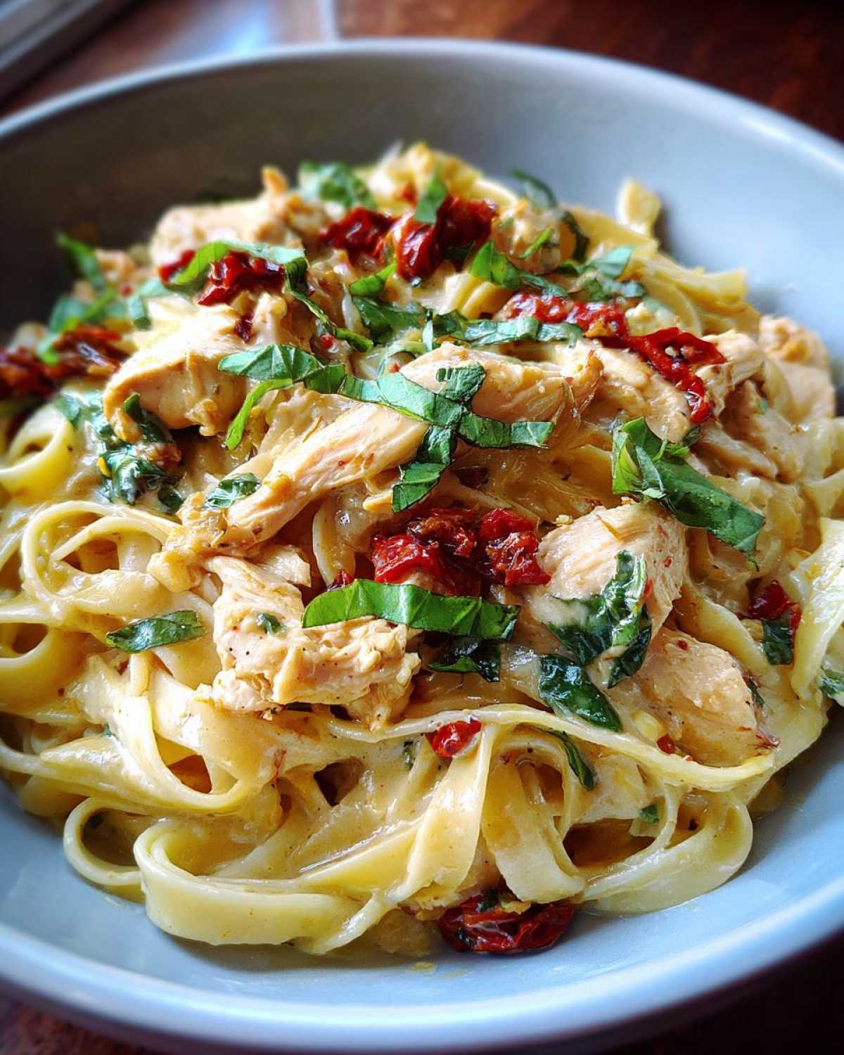 One-Pot Tuscan Chicken Pasta - detail 4