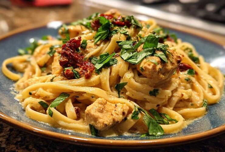 One-Pot Tuscan Chicken Pasta