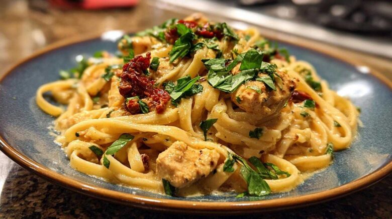 One-Pot Tuscan Chicken Pasta