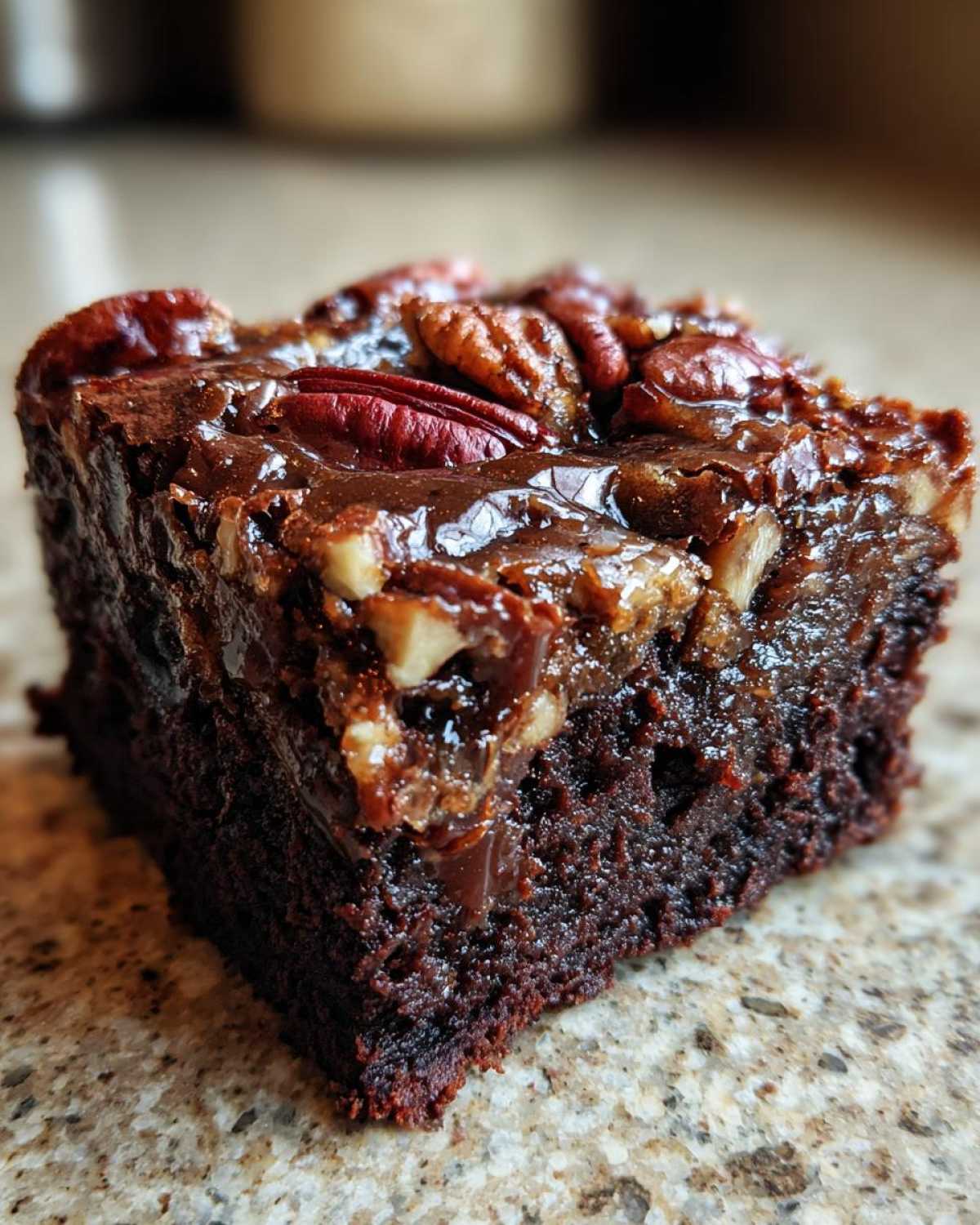 Pecan Pie Brownies - detail 2
