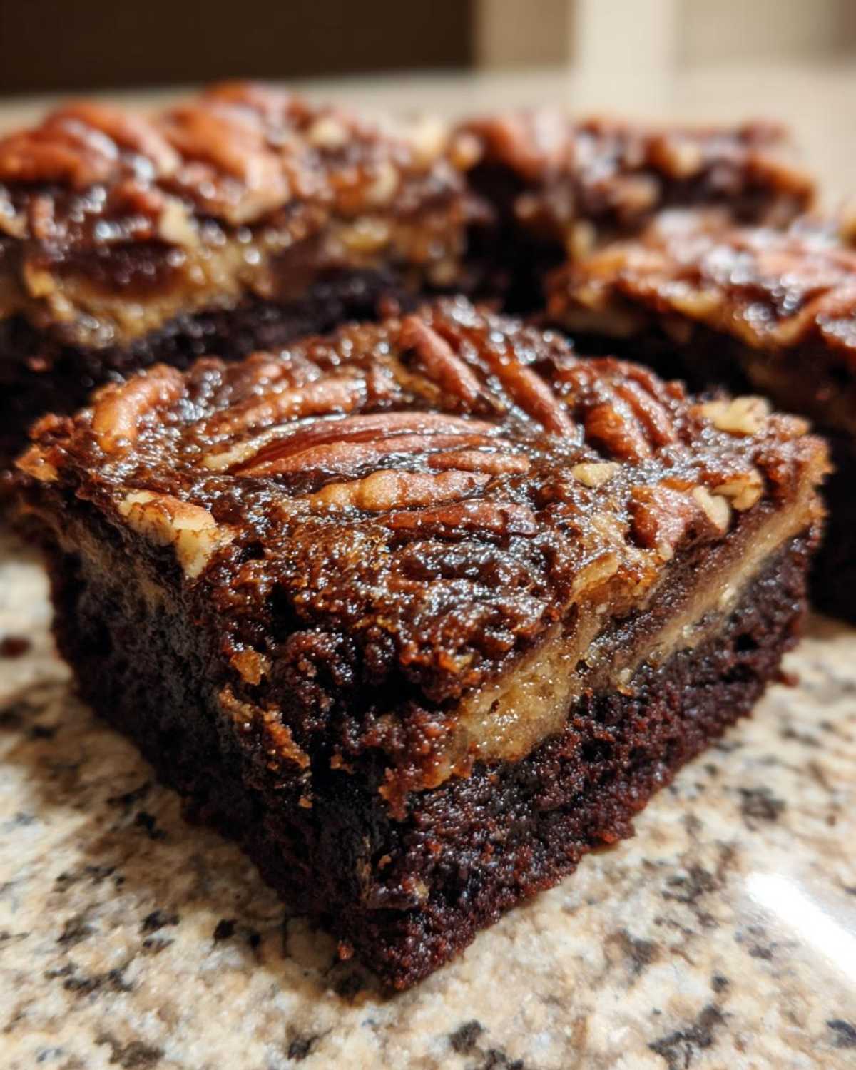 Pecan Pie Brownies - detail 4