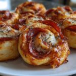 Pepperoni Pizza Pinwheels