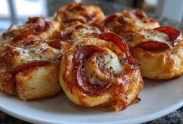 Pepperoni Pizza Pinwheels