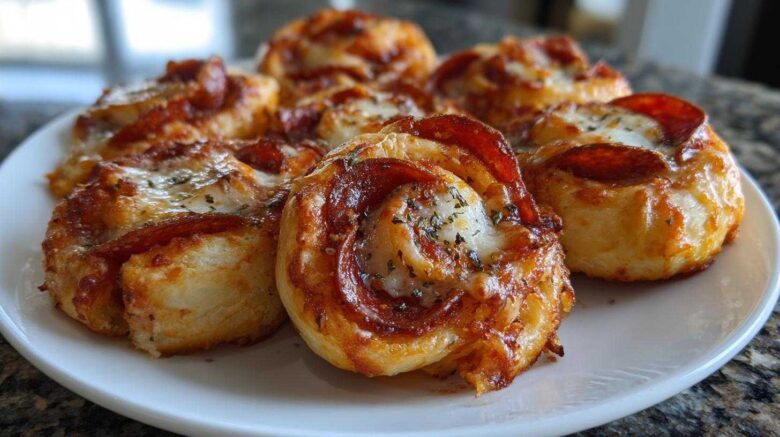 Pepperoni Pizza Pinwheels