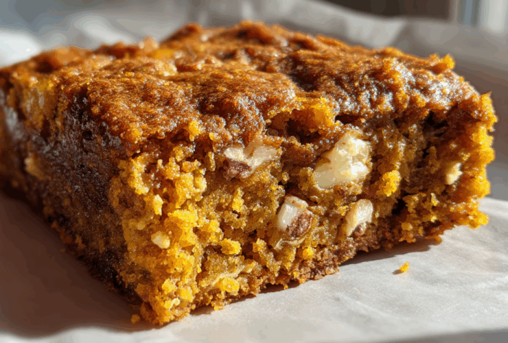 Pumpkin Blondies