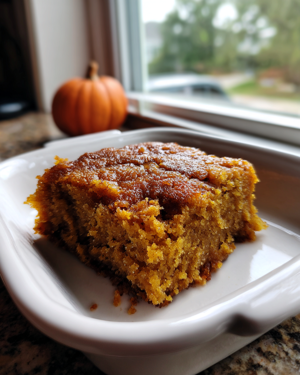 Pumpkin Dump Cake - detail 4