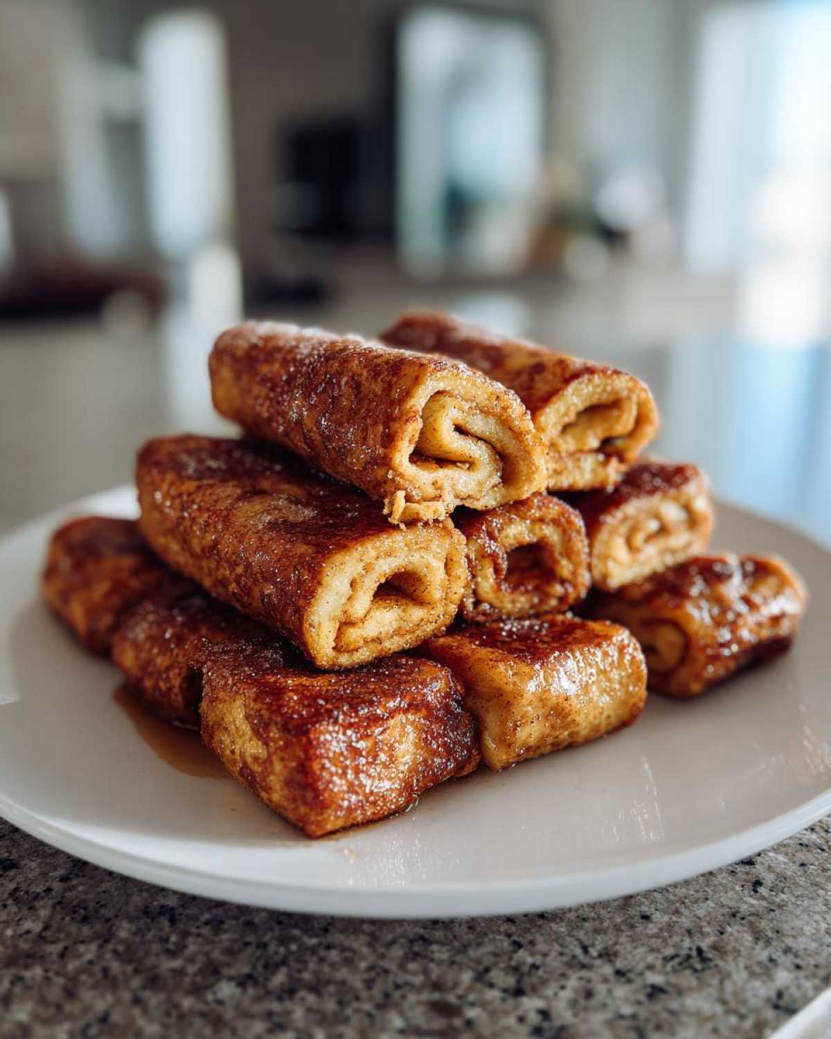 Pumpkin French Toast Roll-Ups - detail 3