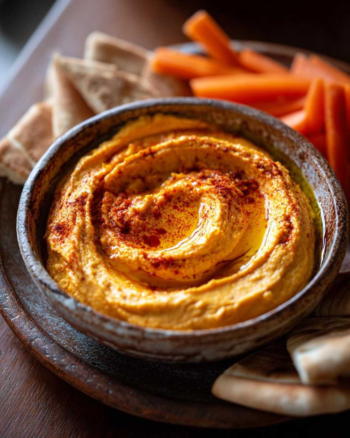 Pumpkin Hummus - detail 3