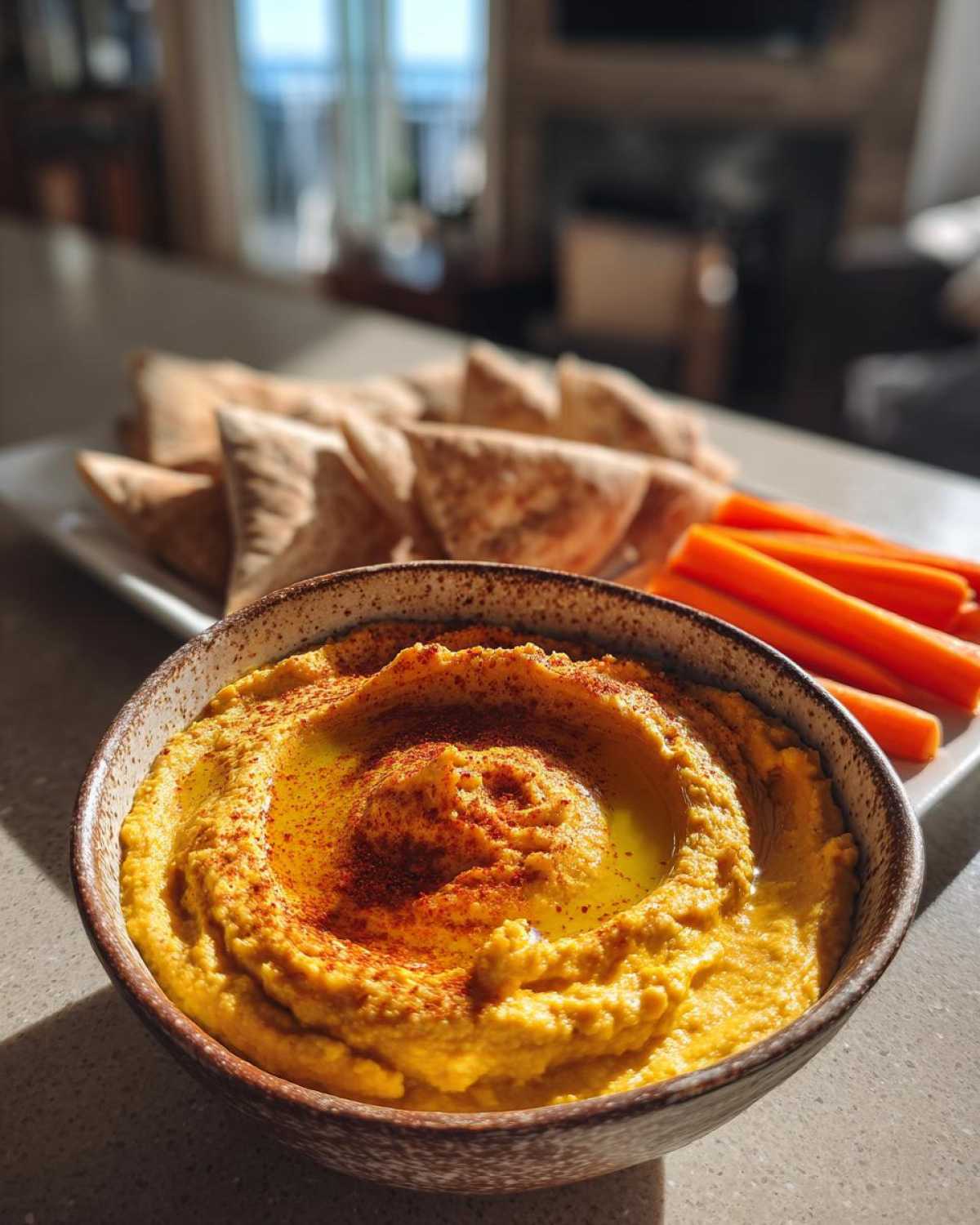 Pumpkin Hummus - detail 4