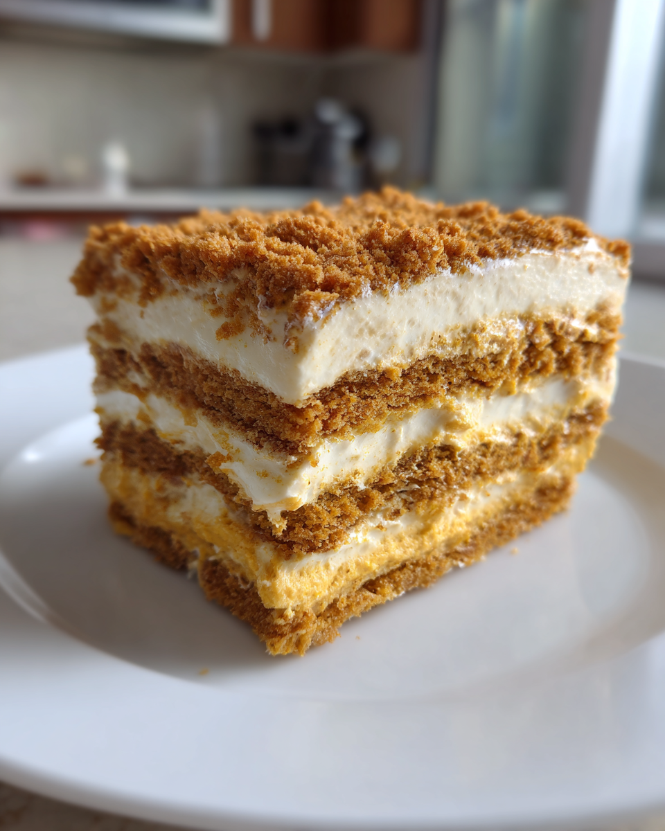 Pumpkin Icebox Cake - detail 1