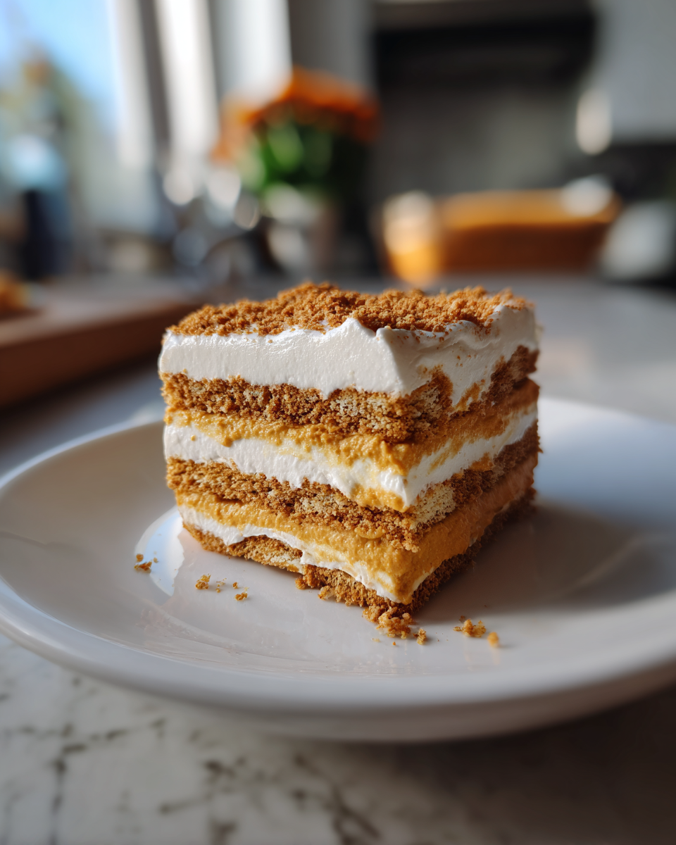 Pumpkin Icebox Cake - detail 3