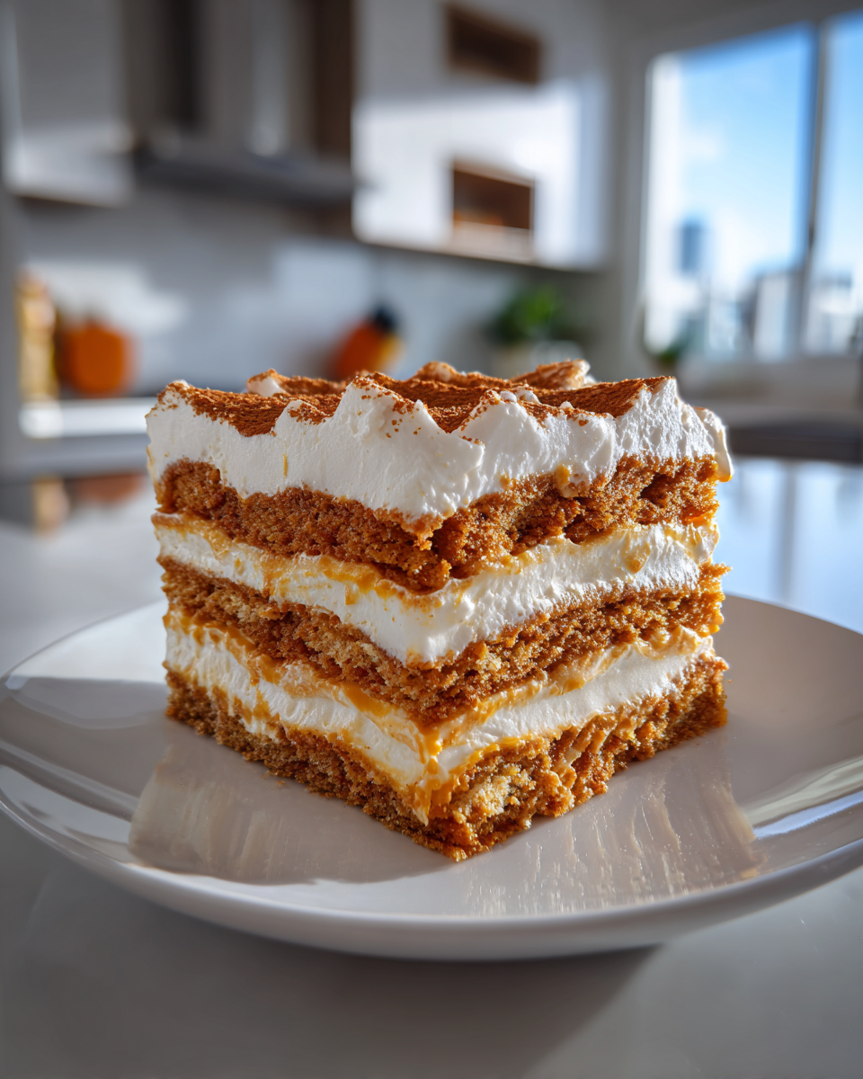 Pumpkin Icebox Cake - detail 4