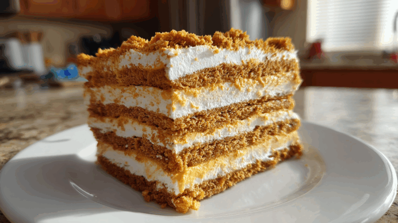 Pumpkin Icebox Cake