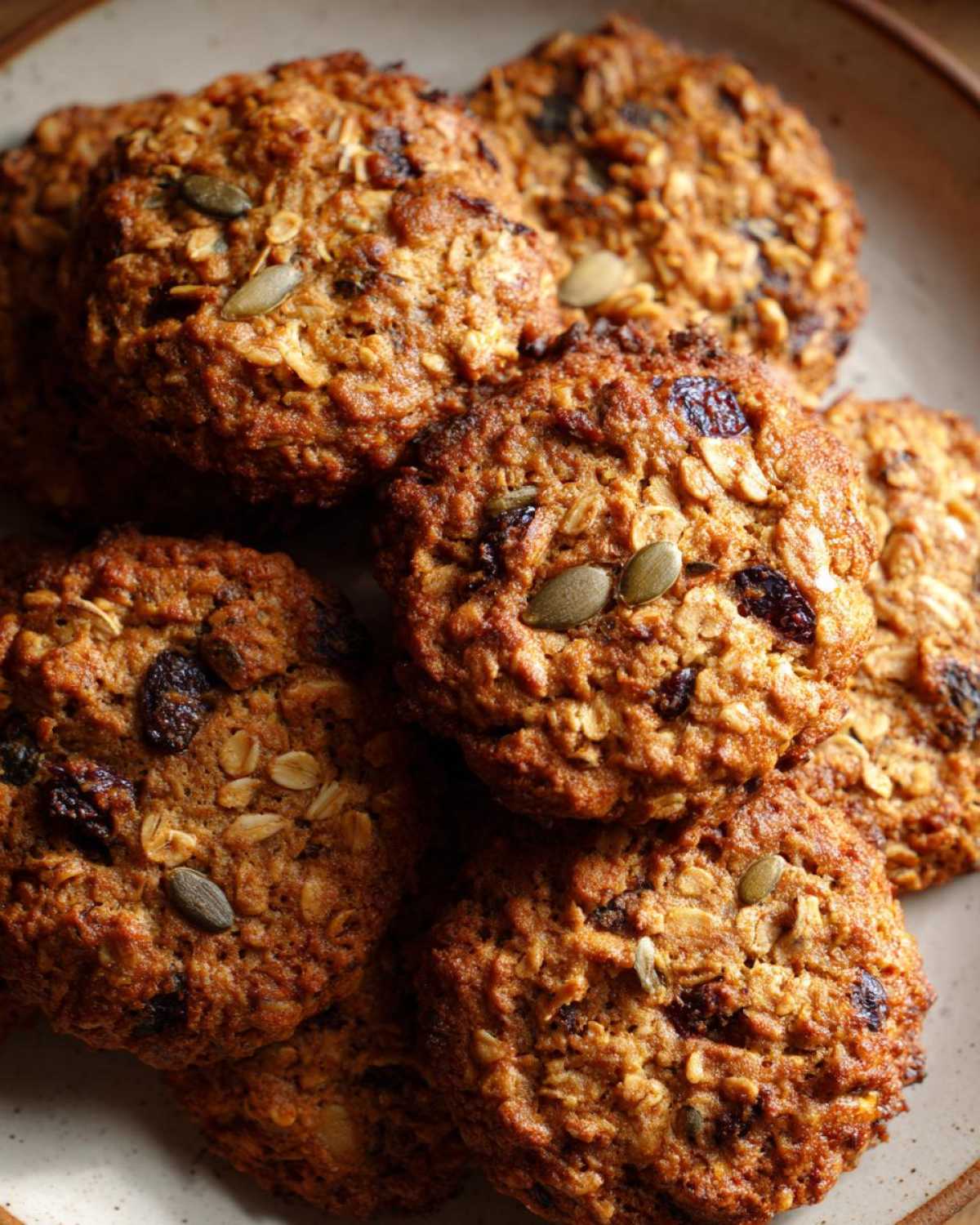 Pumpkin Oatmeal Breakfast Cookies - detail 3