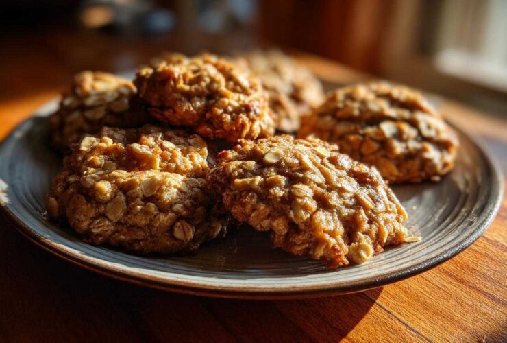Pumpkin Oatmeal Breakfast Cookies