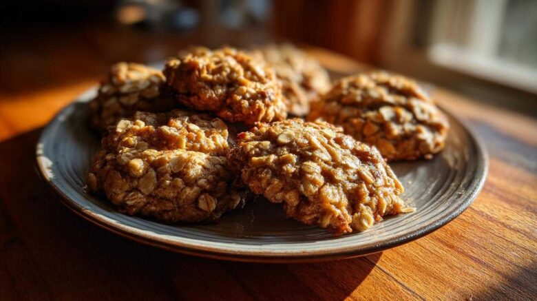 Pumpkin Oatmeal Breakfast Cookies