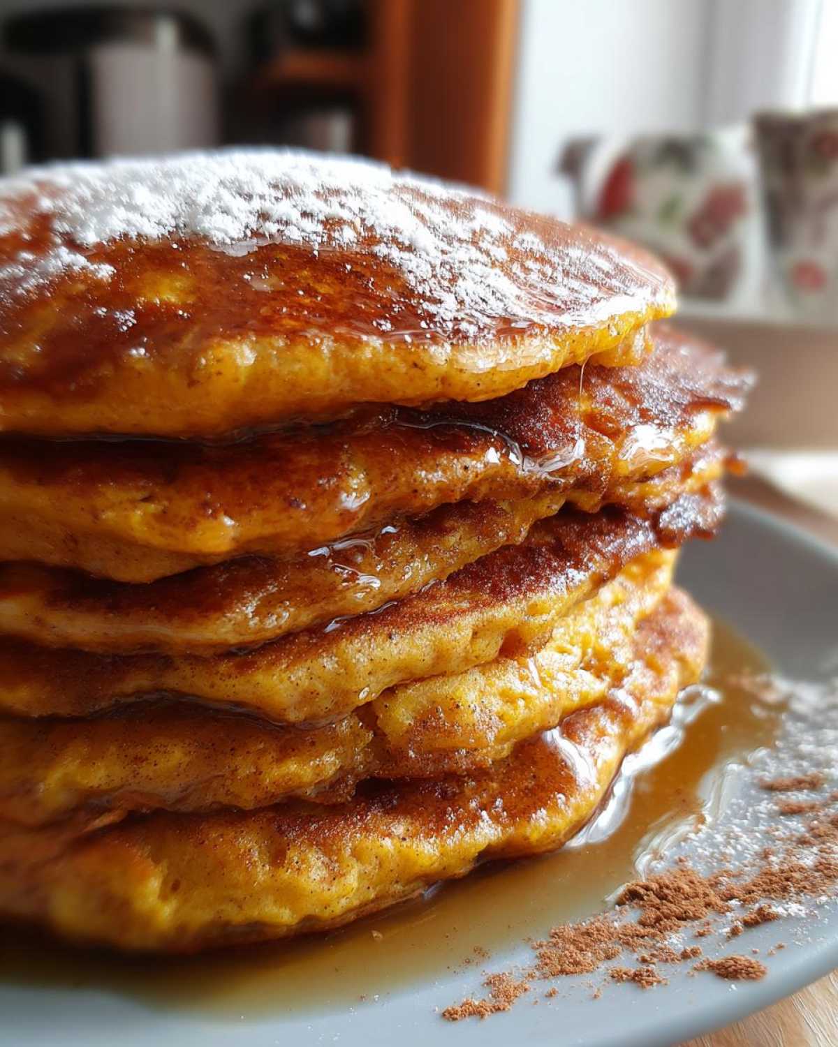 Pumpkin Pancakes - detail 2
