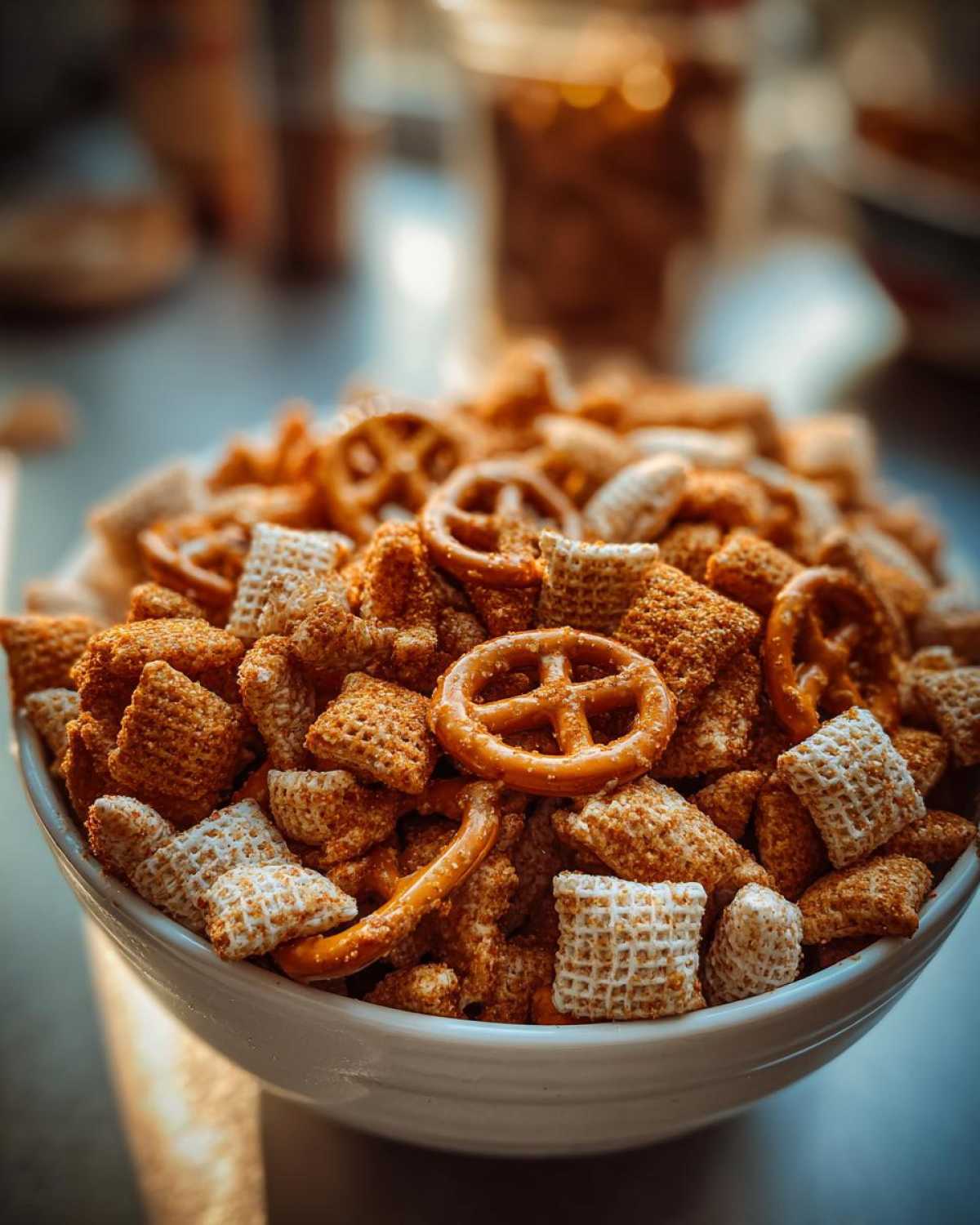 Pumpkin Spice Puppy Chow - detail 2