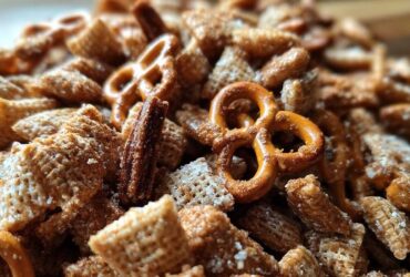 Pumpkin Spice Puppy Chow
