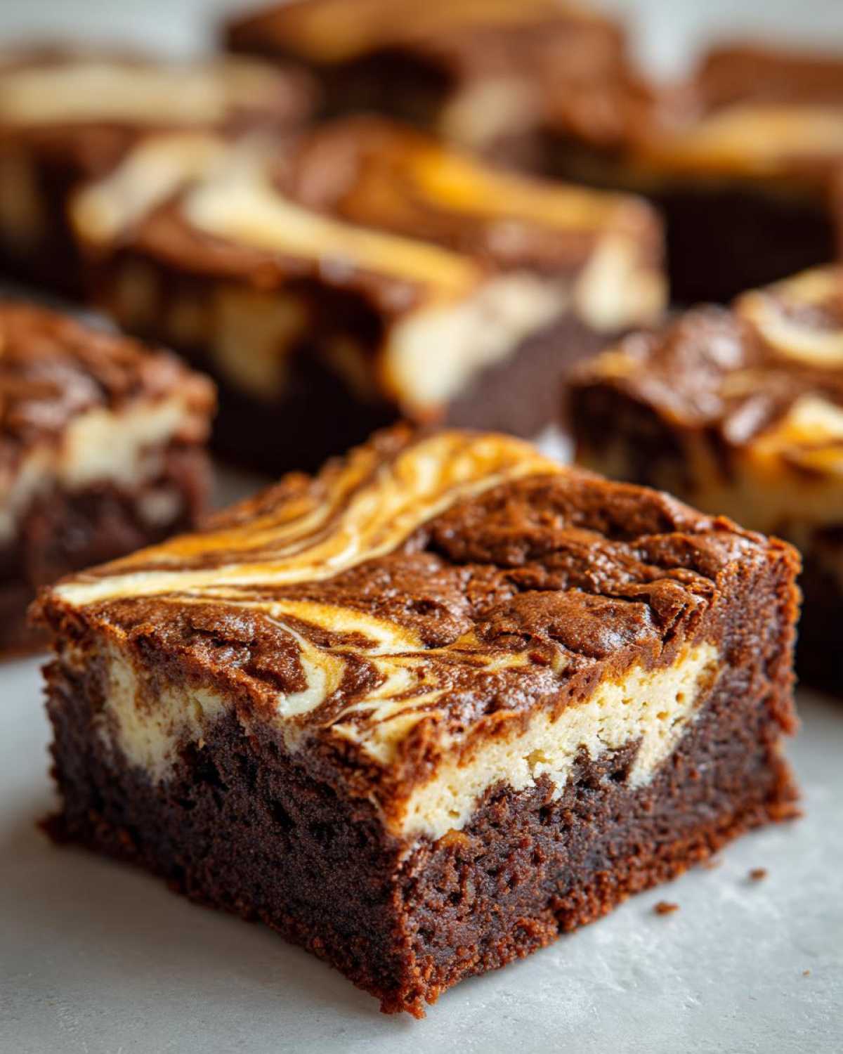 Pumpkin Swirl Brownies - detail 1