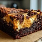 Pumpkin Swirl Brownies