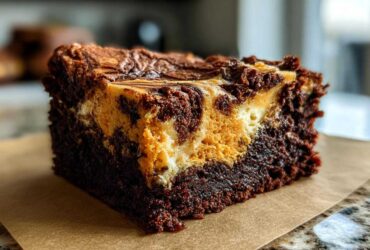 Pumpkin Swirl Brownies