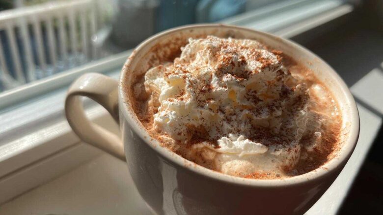 Pumpkin White Hot Chocolate