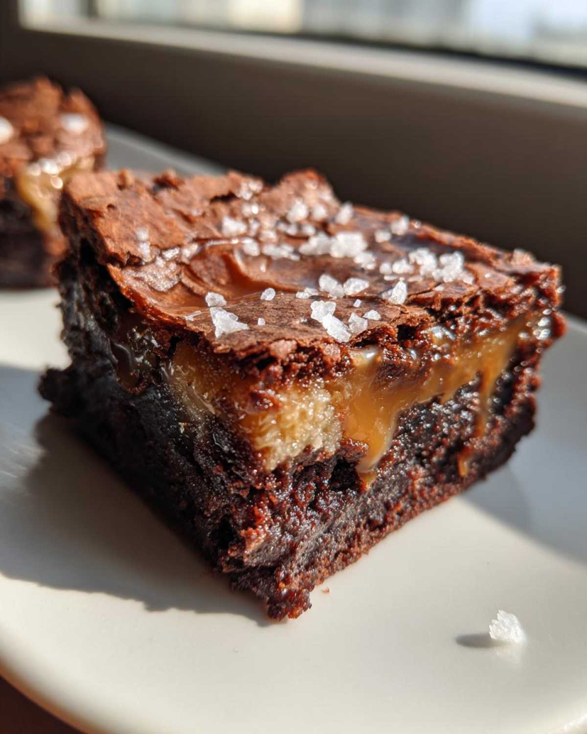 Salted Caramel Brownies - detail 1