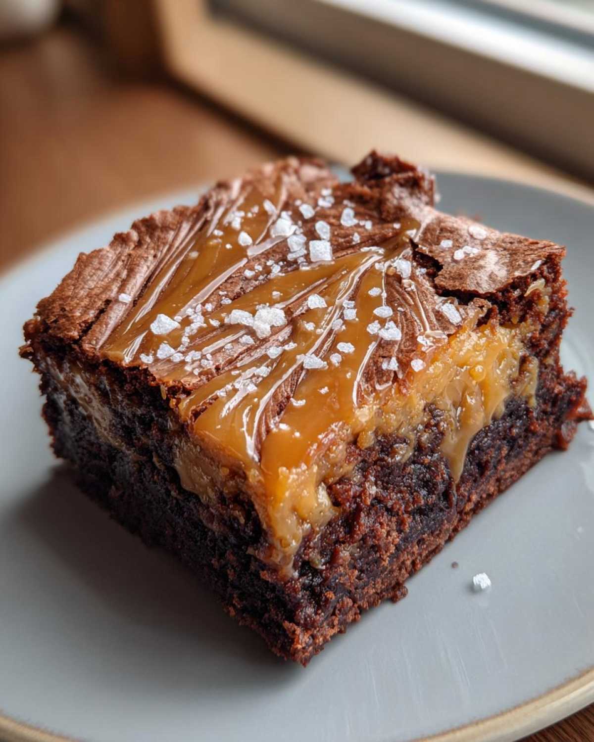Salted Caramel Brownies - detail 4