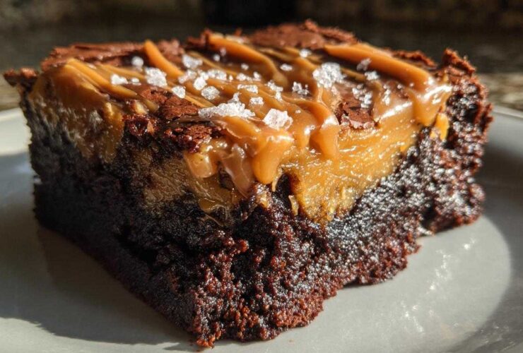 Salted Caramel Brownies