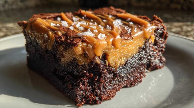 Salted Caramel Brownies